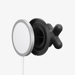 AMP10137 - O-Mag Charging Grip (MagFit) | OM107 in Black  showing charging pad with grip