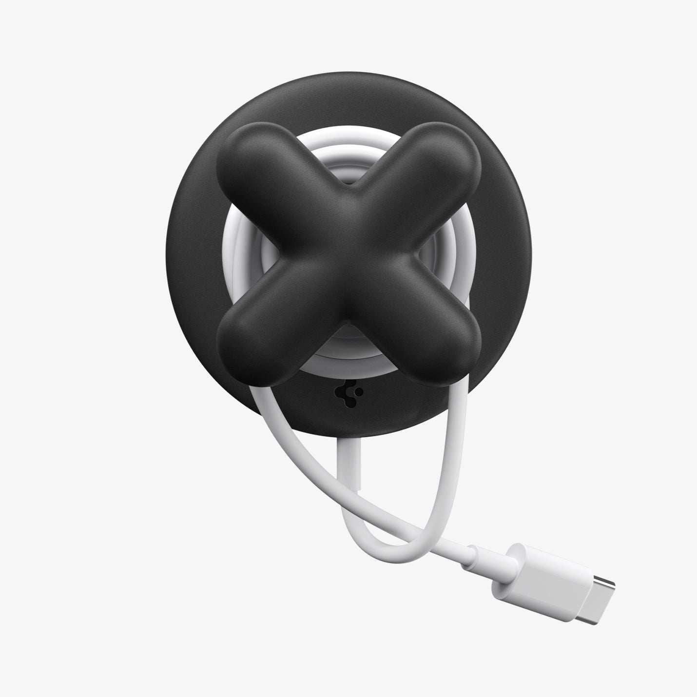 AMP10137 - O-Mag Charging Grip (MagFit) | OM107 in Black showing cable with back part