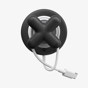 AMP10137 - O-Mag Charging Grip (MagFit) | OM107 in Black showing cable with back part