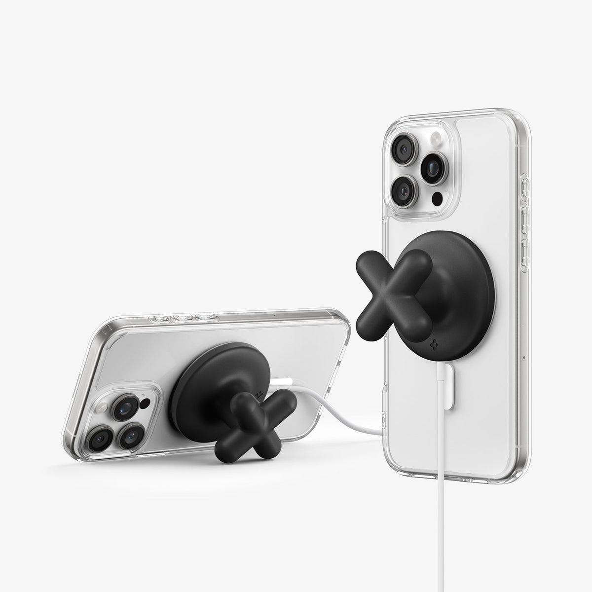 AMP10137 - O-Mag Charging Grip (MagFit) | OM107 in Black showing back with grip