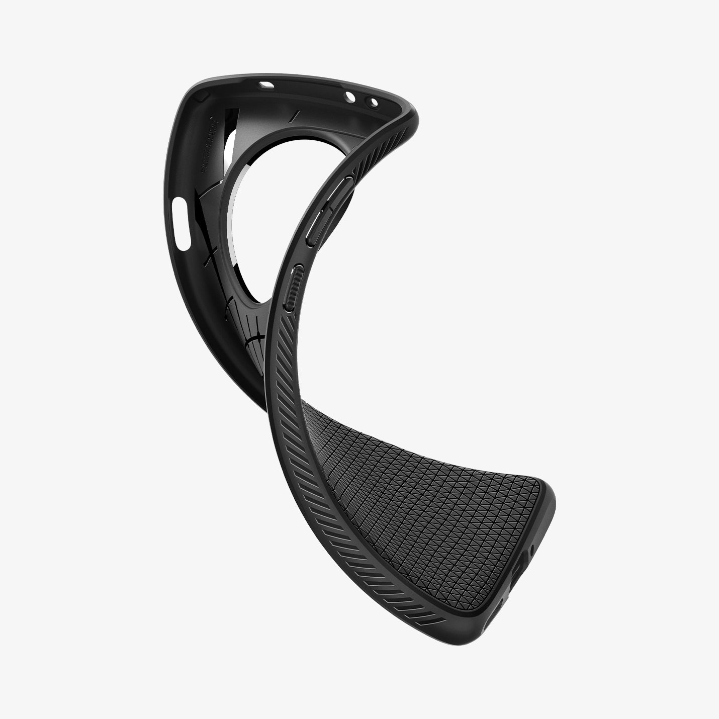Flexible TPU construction of Spigen OnePlus 12 Liquid Air case