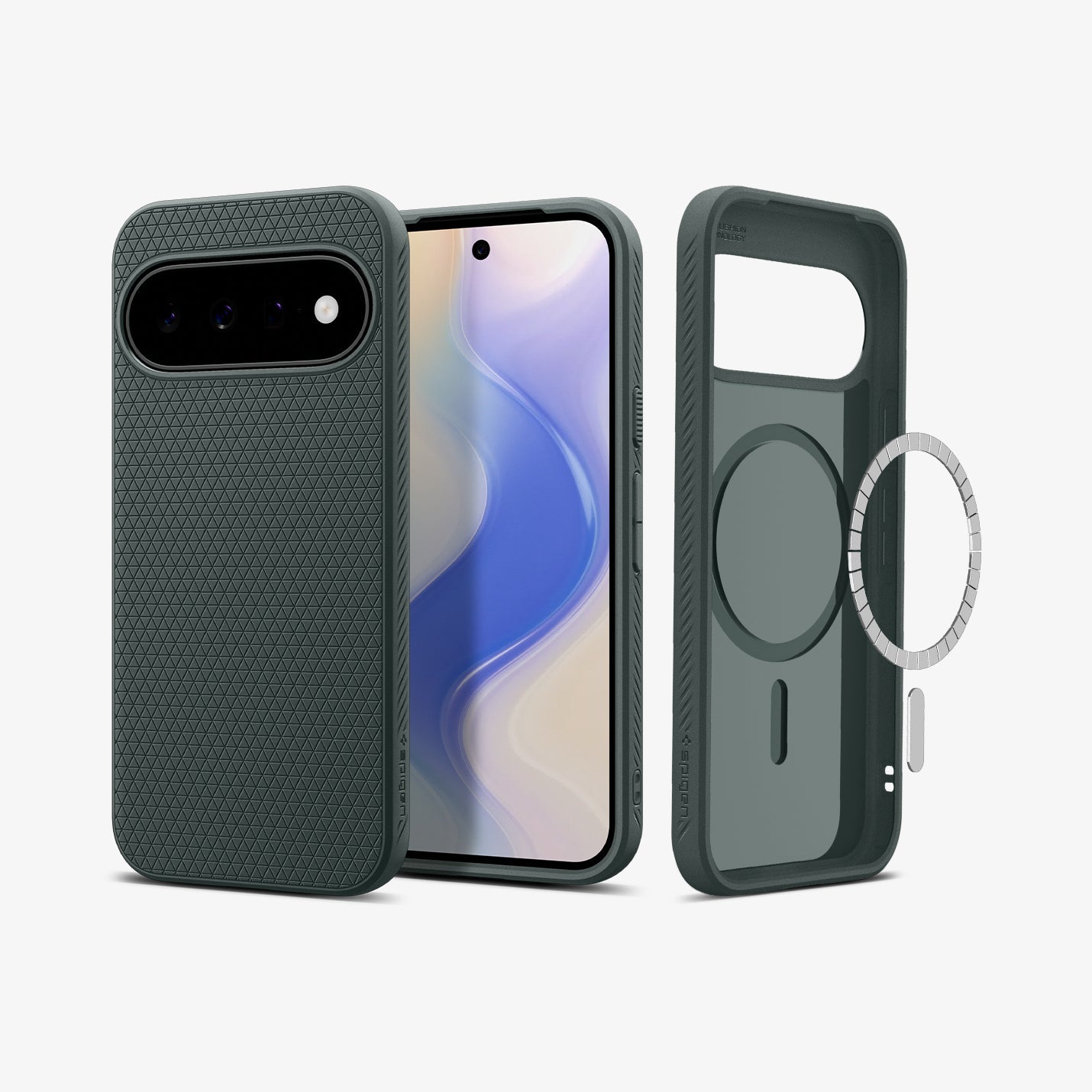 Spigen Liquid Air MagFit Case for Pixel 11 - Abyss Green - image 2