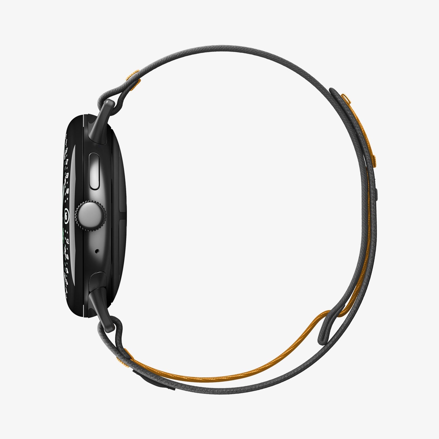 Spigen Google Pixel Watch 5 (45mm) Band – Athlex Air - Active Black Orange - image 5