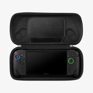 Contoured interior of Spigen ROG Xbox Ally carrying case