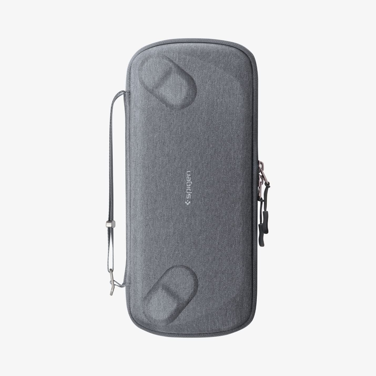 Zipper detail on Spigen Klasden ROG Xbox Ally pouch