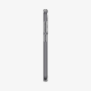 ACS06371 - Galaxy S23 FE Case Ultra Hybrid in crystal clear showing the side