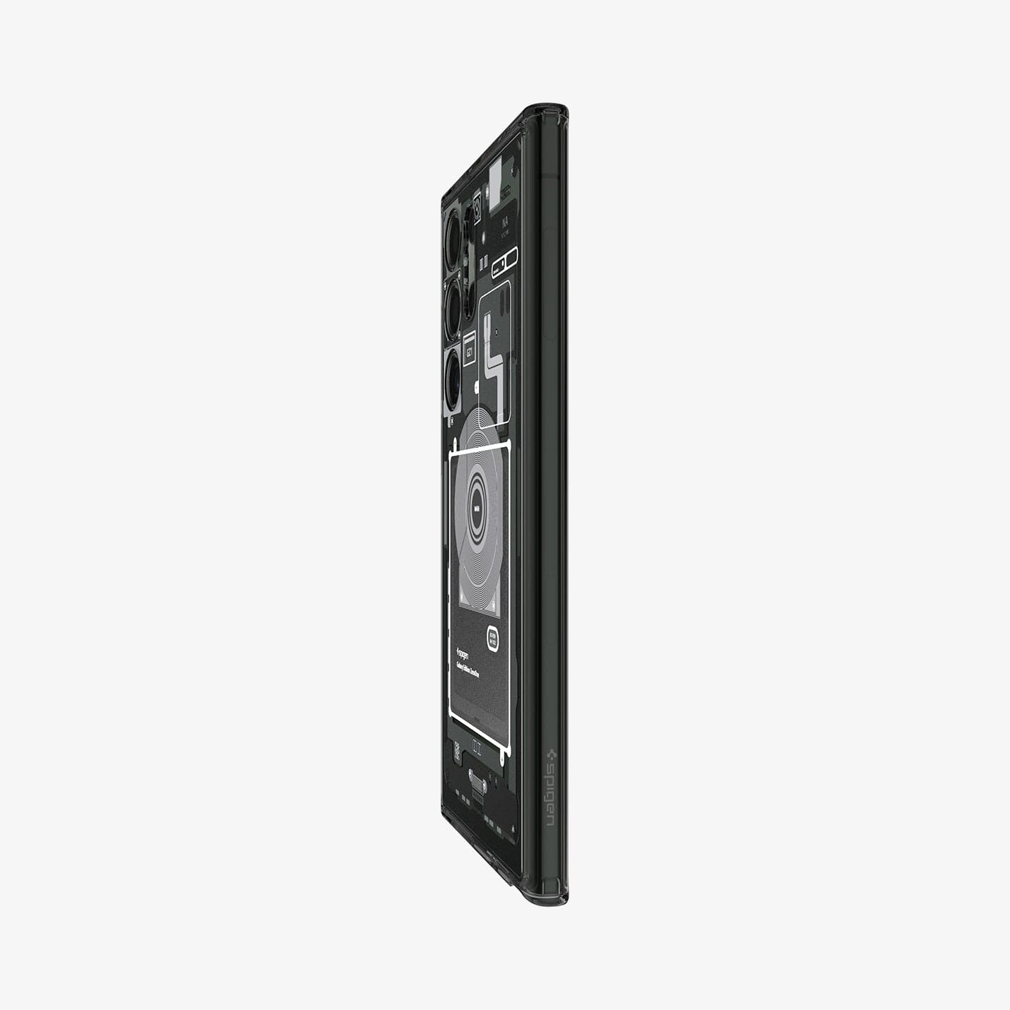 ACS05620 - Galaxy S23 Ultra Case Ultra Hybrid in zero one showing the back