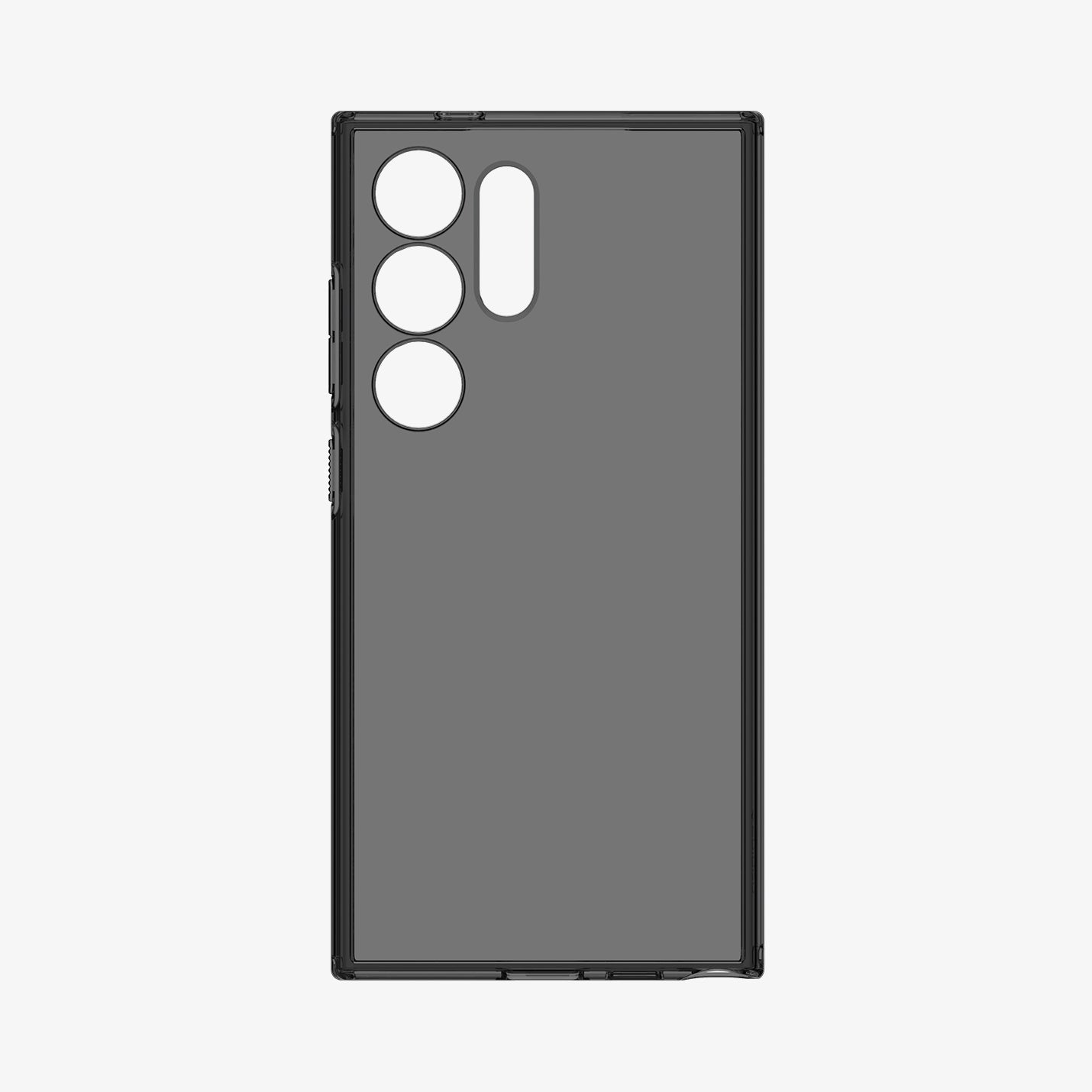 ACS07283 - Galaxy S24 Ultra Case Liquid Crystal in Crystal Clear showing the back