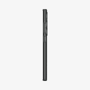 ACS07284 - Galaxy S24 Ultra Case Liquid Crystal in Space Crystal showing the side with side buttons