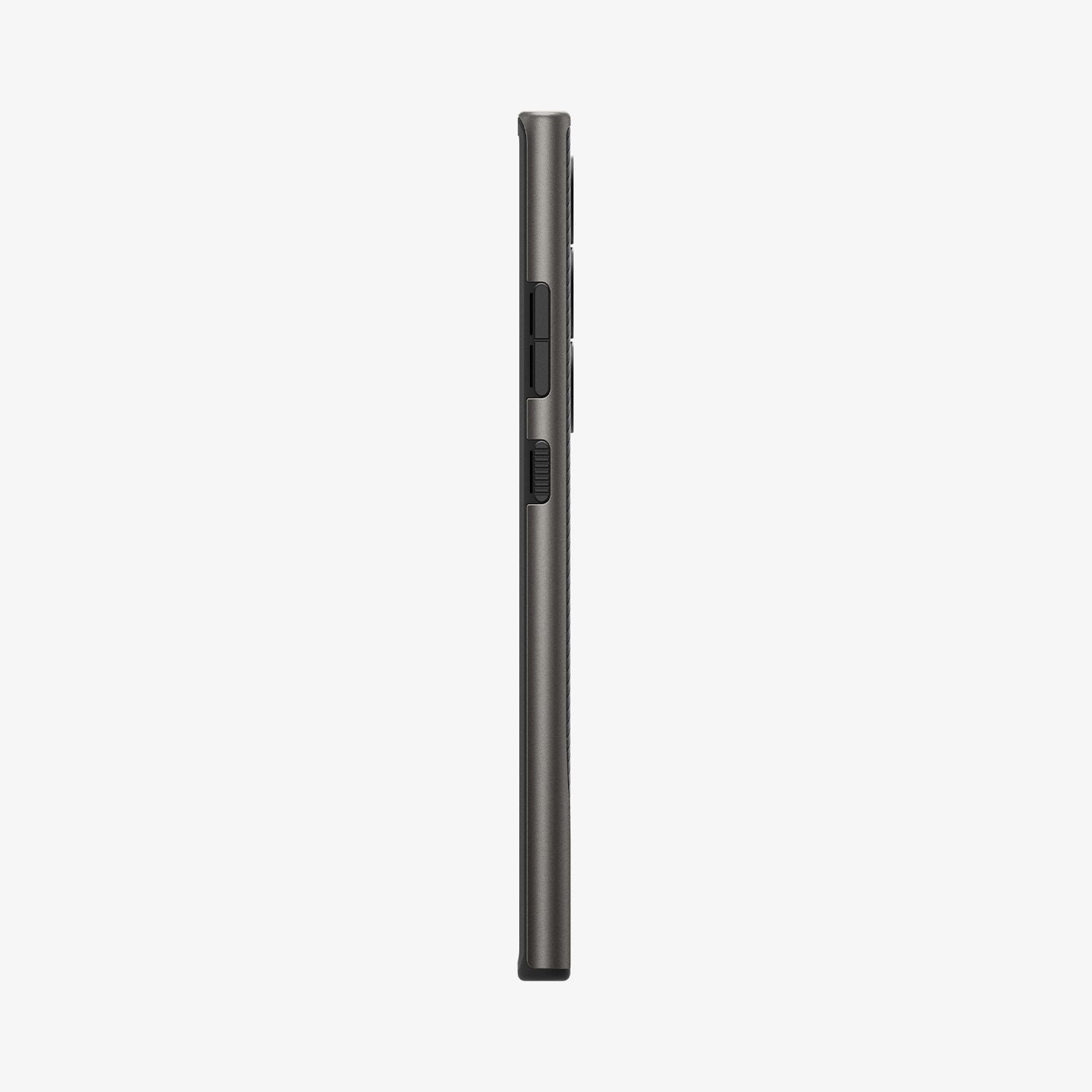 ACS07304 - Galaxy S24 Ultra Case Neo Hybrid in Black showing the back