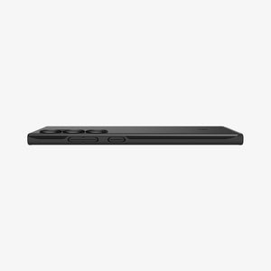 ACS07281 - Galaxy S24 Ultra Case Thin Fit in Black showing the back