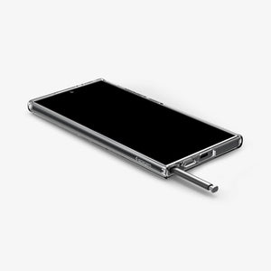 ACS07292 - Galaxy S24 Ultra Case Ultra Hybrid in Crystal Clear showing the back
