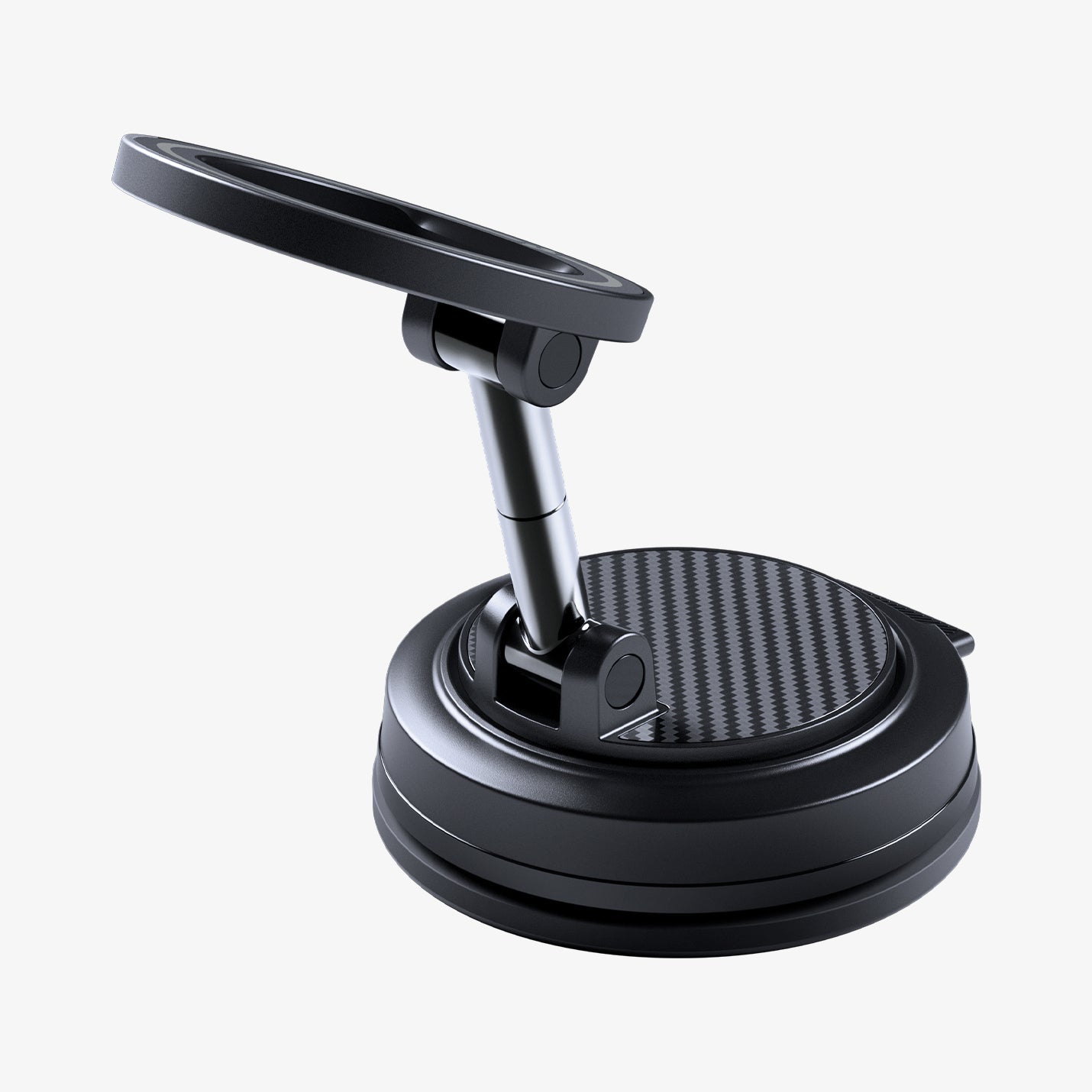 Magnetic head detail of Spigen STIK STK100 dashboard mount