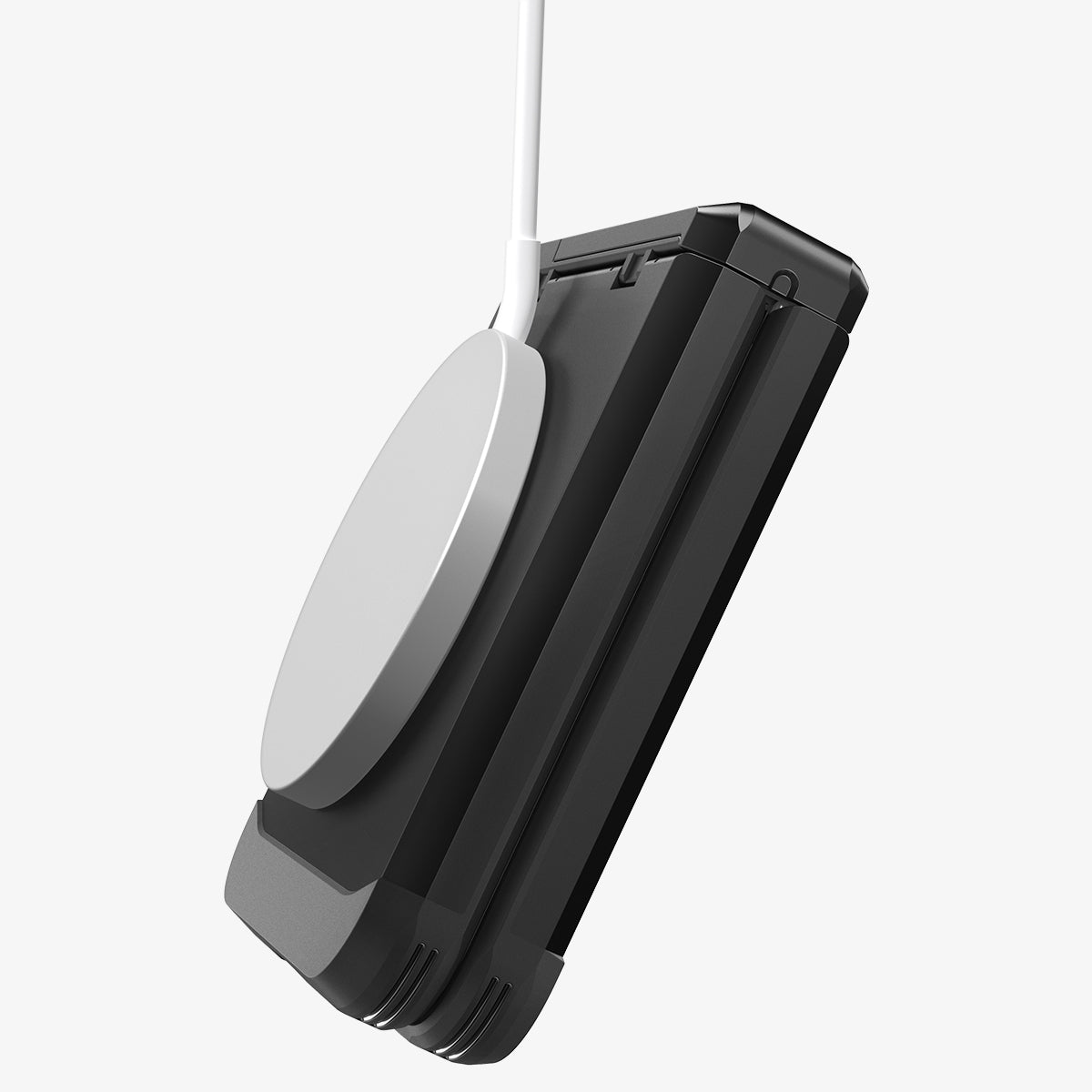 Spigen Galaxy Z Flip 7 FE / Z Flip 6 Case – Tough Armor Pro (MagFit) — Black, fit, construction or use view 8