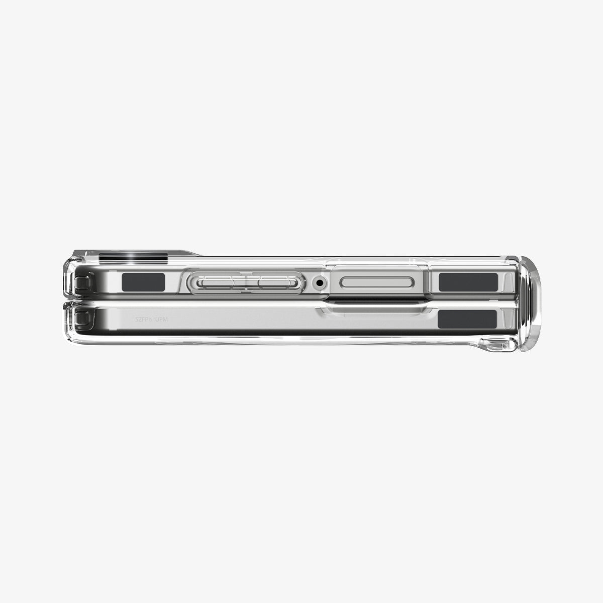 Spigen Galaxy Z Flip 8 Case Ultra Hybrid Pro MagFit - Clear White - image 6