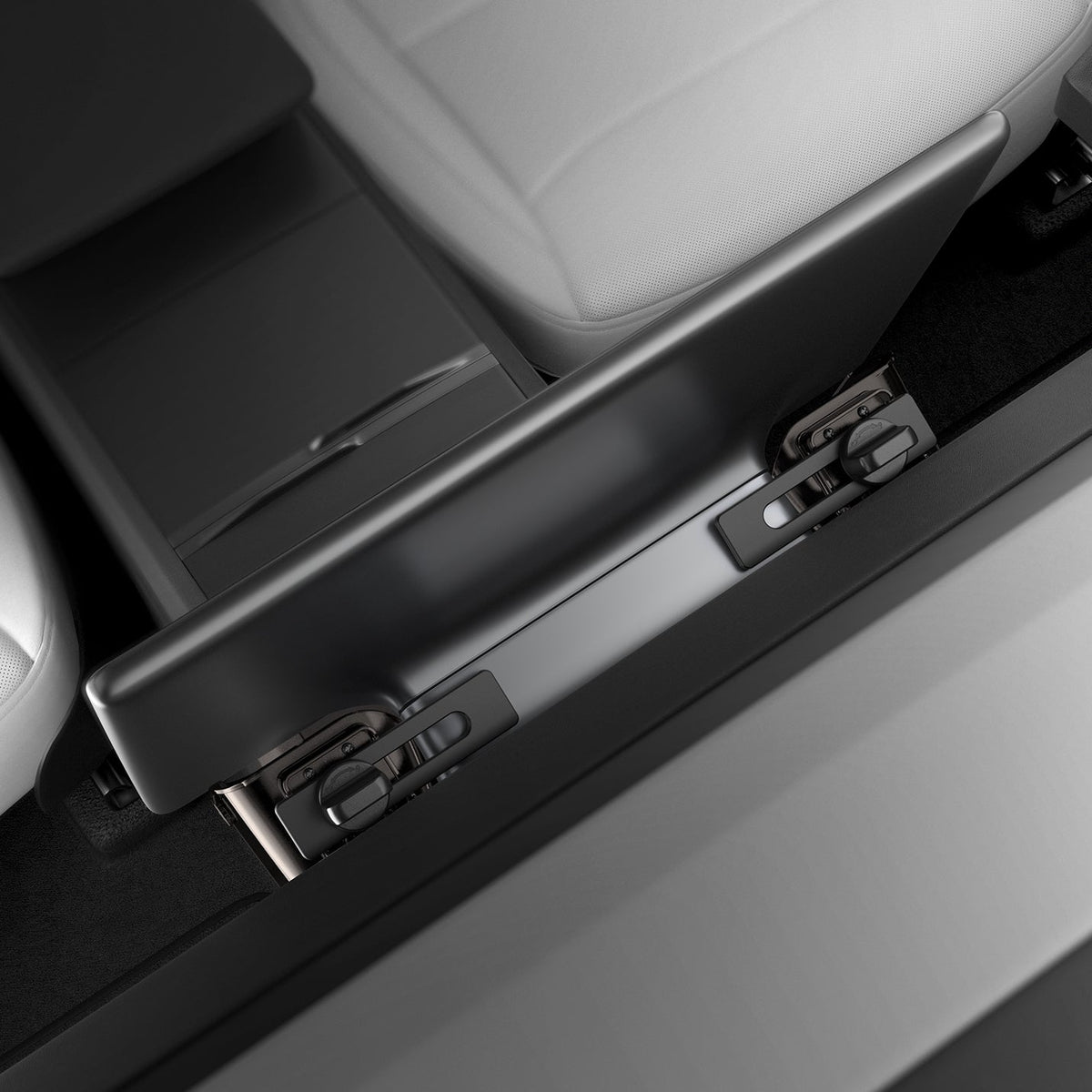 Spigen Tesla Model Y Juniper / Model 3 Highland Hidden Under-Screen Organizer – TO227JH — fit, construction or installation view 3