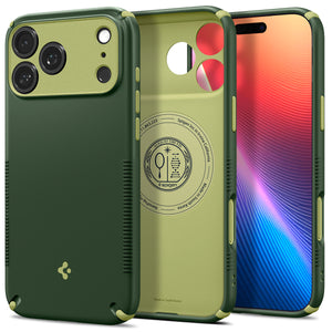Spigen iPhone 18 Pro Nano Pop Hybrid (MagFit) - Avo Green - product view 3