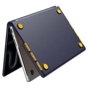 Spigen MacBook Pro 14-inch M5/M4/M3/M2/M1 Case – Nano Pop – Blueberry Navy – detail image 9