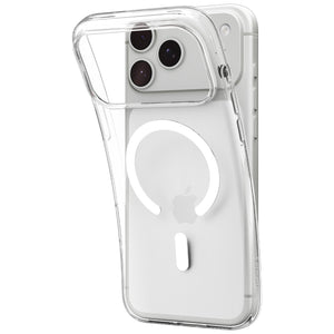 Spigen iPhone 18 Pro Max Liquid Crystal MagFit - Clear White - case detail 13