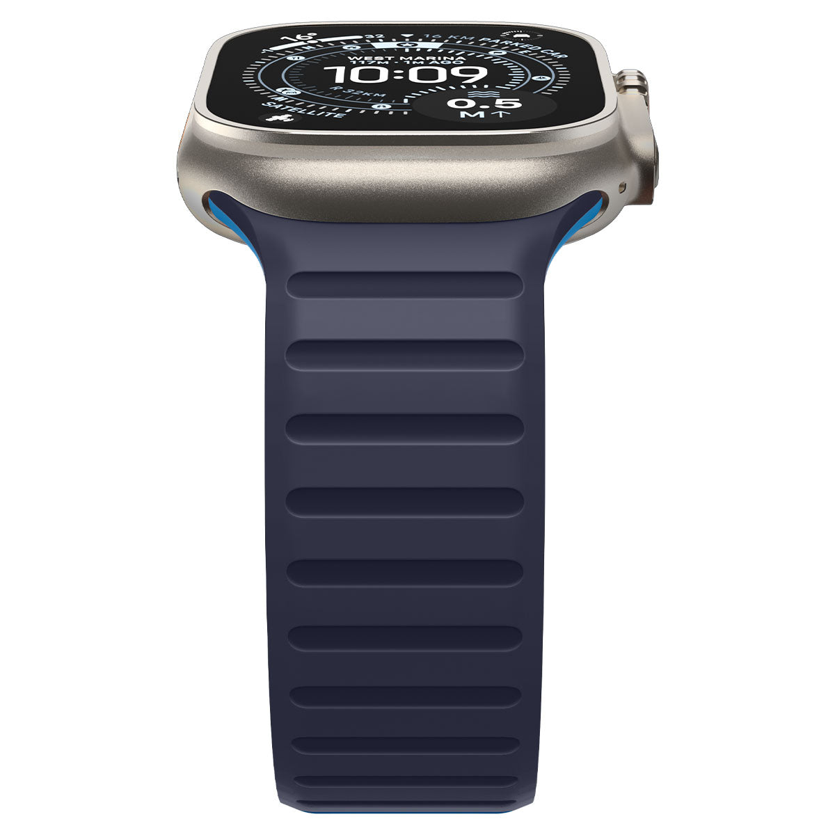 Active Navy Blue Athlex Air M Apple Watch band product view 10