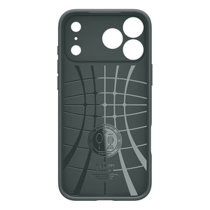 Spigen iPhone 18 Pro Max Liquid Air - Abyss Green - case detail 14