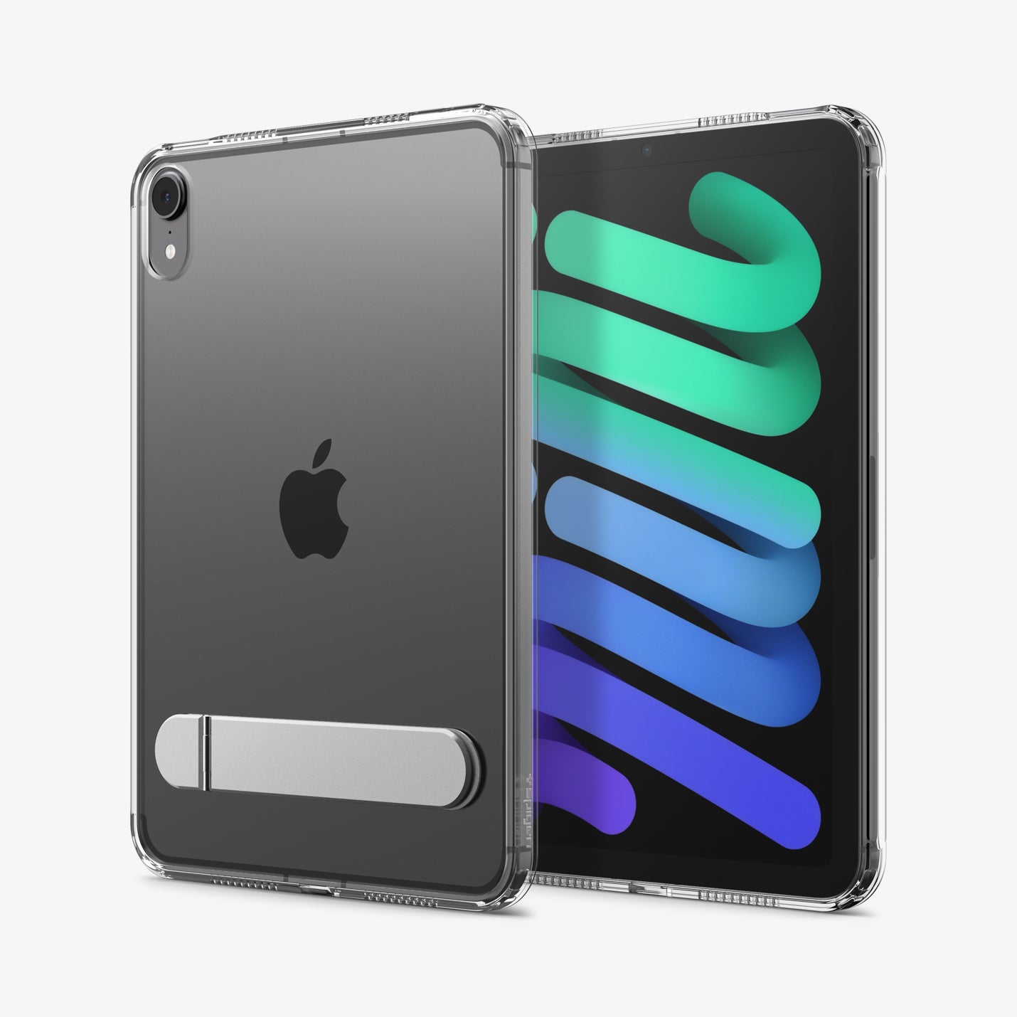 Spigen iPad Mini 7 / iPad Mini 6 Case – Ultra Hybrid S – Crystal Clear – detail image 1