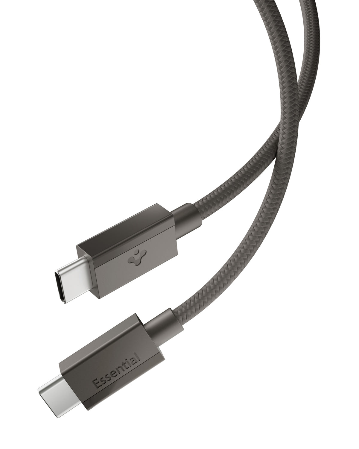 Spigen Essential EB6015CC 60W 480Mbps USB-C cable in Gunmetal