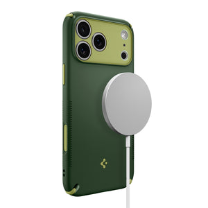 Spigen iPhone 18 Pro Nano Pop Hybrid (MagFit) - Avo Green - case detail 11