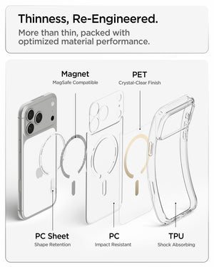 Spigen iPhone 18 Pro Ultra Hybrid (MagFit) - Clear Gold - feature illustration 72