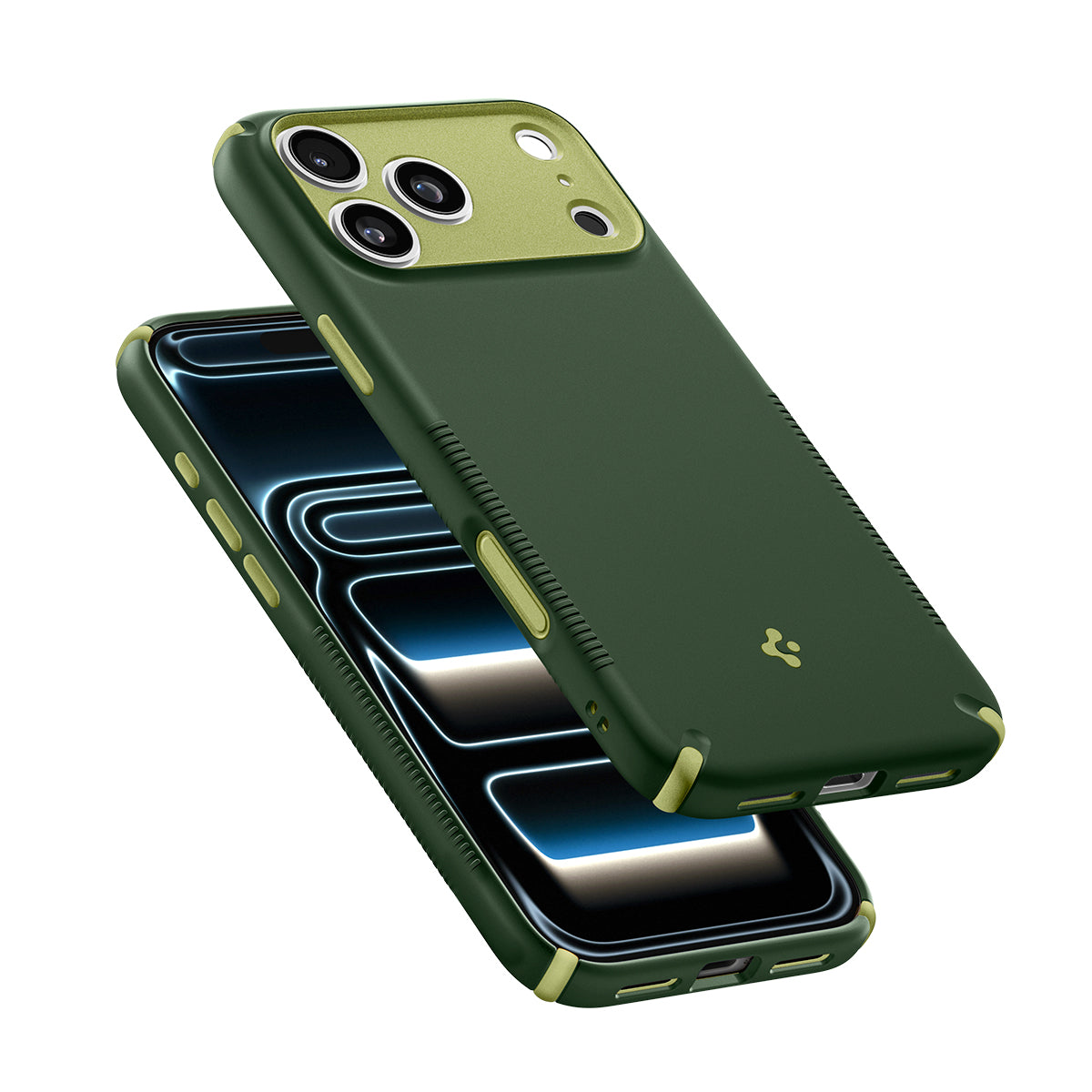 Spigen iPhone 18 Pro Max Nano Pop Hybrid (MagFit) - Avo Green - case detail 13