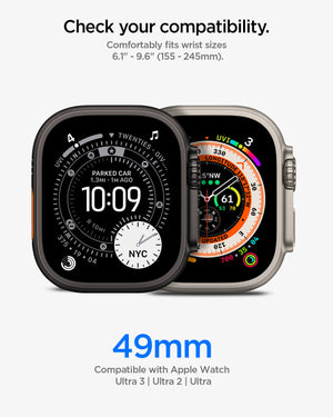 Active Black Gray Athlex Air M 49mm compatibility and 155–245mm wrist range