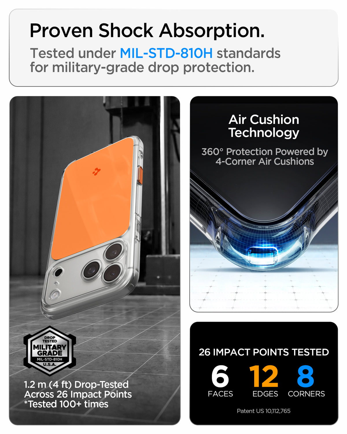 Spigen iPhone 18 Pro Ultra Hybrid T (MagFit) - Glossy Orange - feature illustration 49