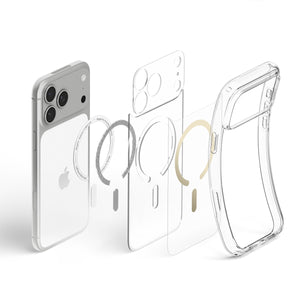 Spigen iPhone 18 Pro Max Ultra Hybrid (MagFit) - Clear Gold - case detail 25