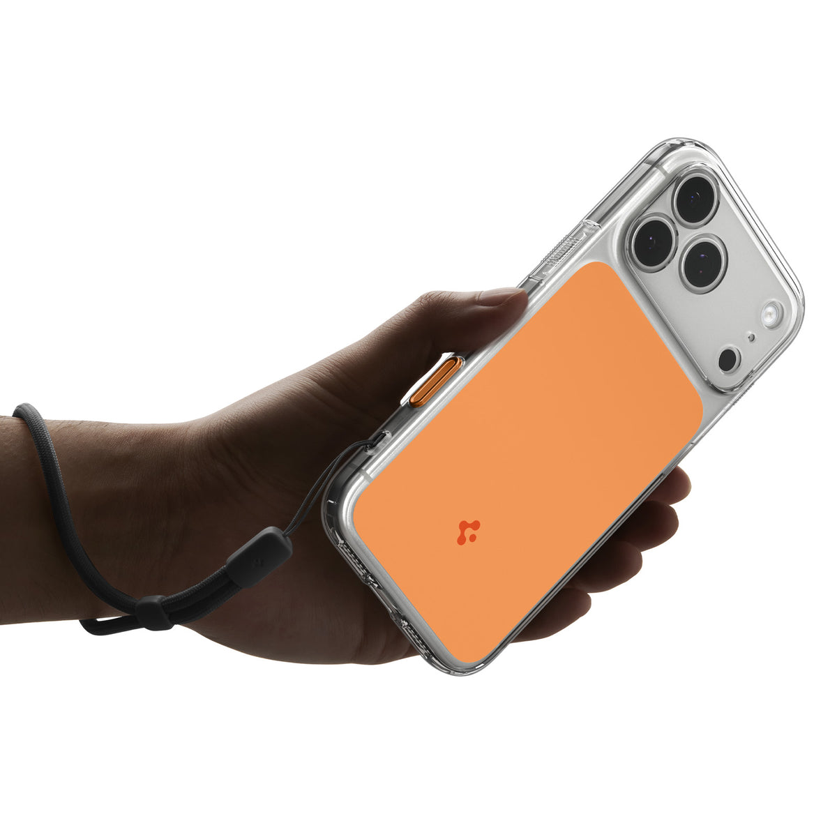 Spigen iPhone 18 Pro Ultra Hybrid T (MagFit) - Glossy Orange - case detail 12