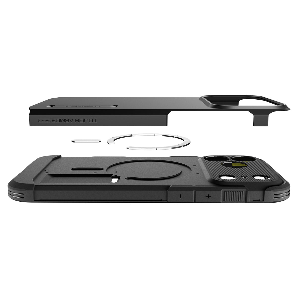 Spigen iPhone 18 Pro Tough Armor T (MagFit) - Black - case detail 17