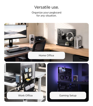 Home office, work office and gaming uses for the Spigen LD406 organizer