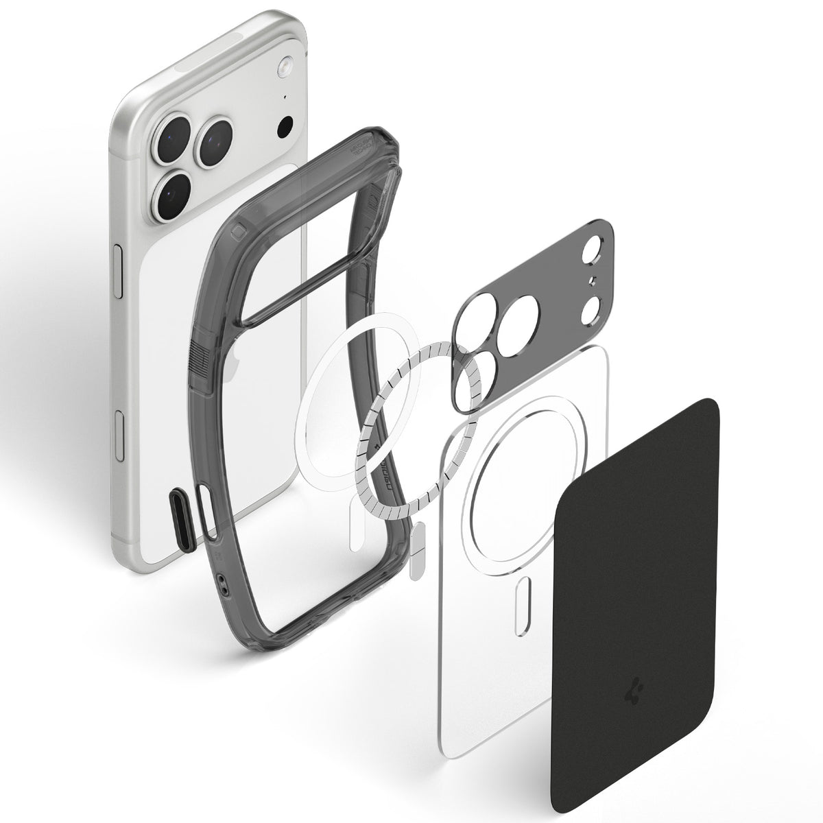 Spigen iPhone 18 Pro Max Ultra Hybrid T (MagFit) - Matte Black - case detail 29