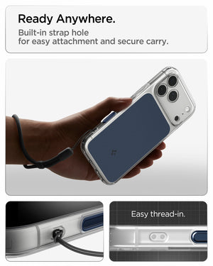 Spigen iPhone 18 Pro Ultra Hybrid T (MagFit) - Matte Blue - feature illustration 75