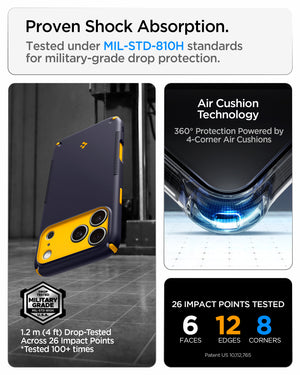 Spigen iPhone 18 Pro Nano Pop Hybrid (MagFit) - Blueberry Navy - feature illustration 43