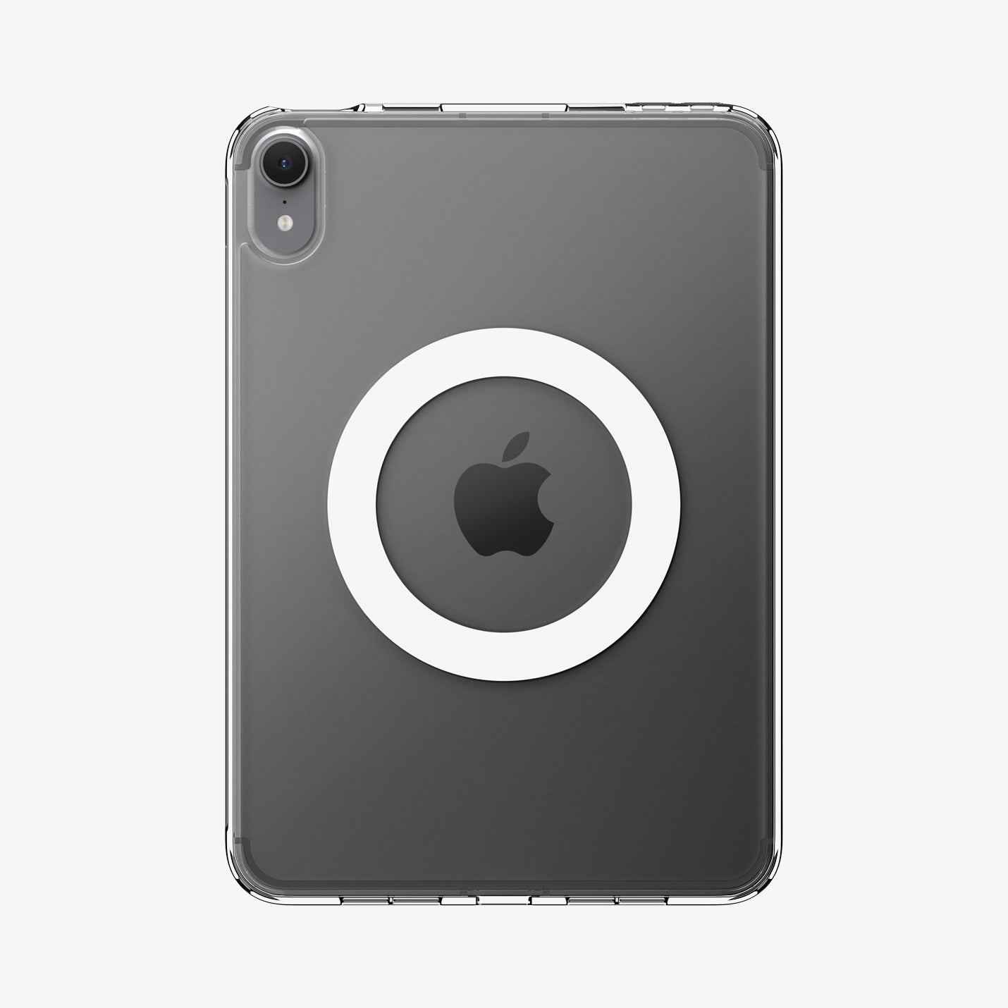 Spigen iPad Mini 7 / iPad Mini 6 Case – Ultra Hybrid MagFit – Clear White – title image 1