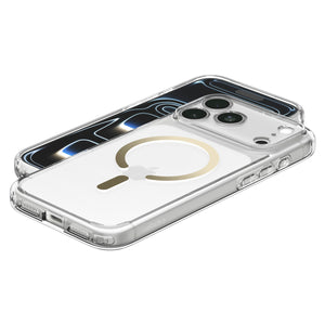 Spigen iPhone 18 Pro Max Ultra Hybrid (MagFit) - Clear Gold - case detail 23