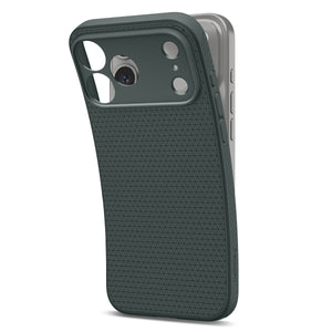 Spigen iPhone 18 Pro Max Liquid Air - Abyss Green - case detail 17