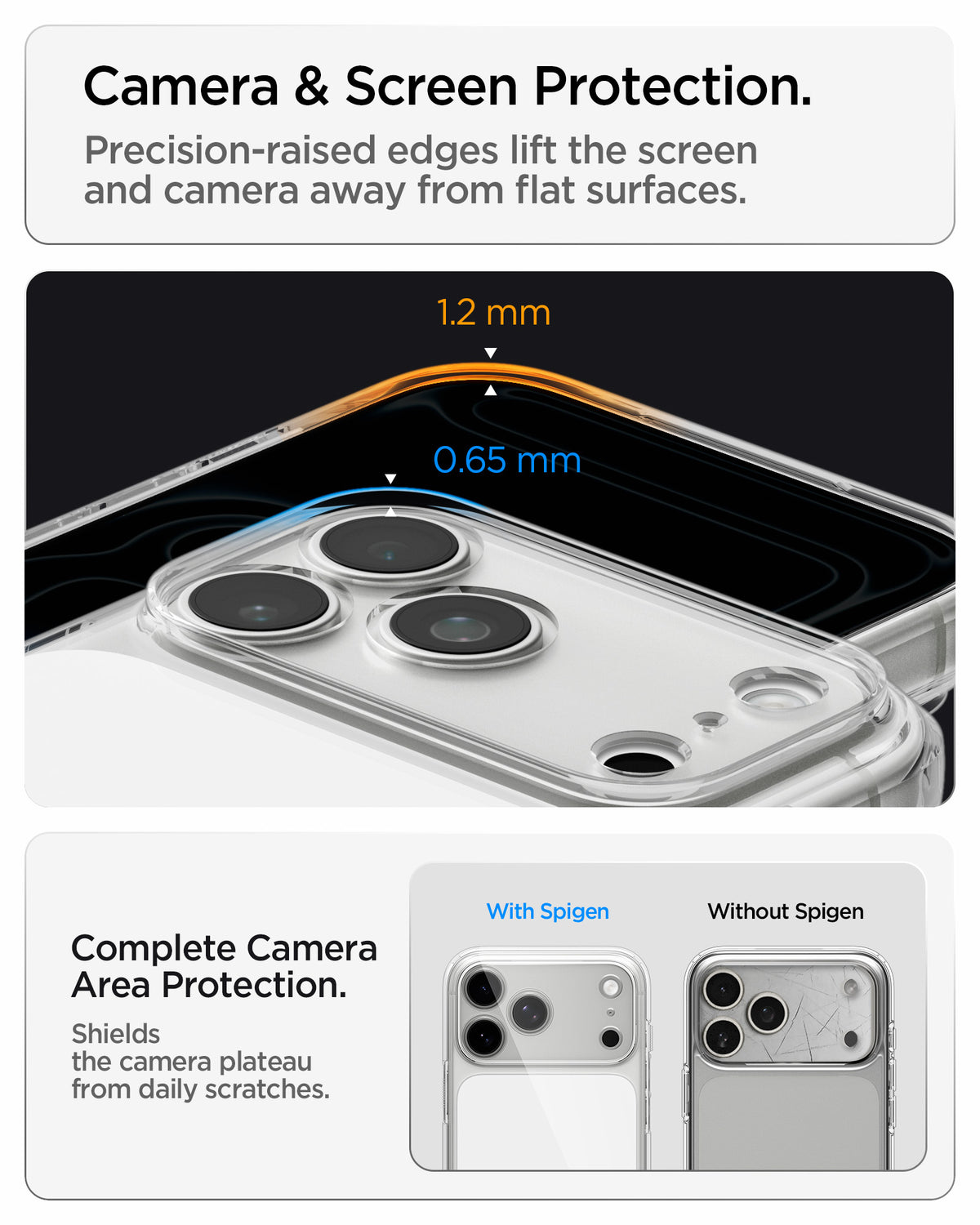 Spigen iPhone 18 Pro Ultra Hybrid T (MagFit) - Glossy White - feature illustration 58