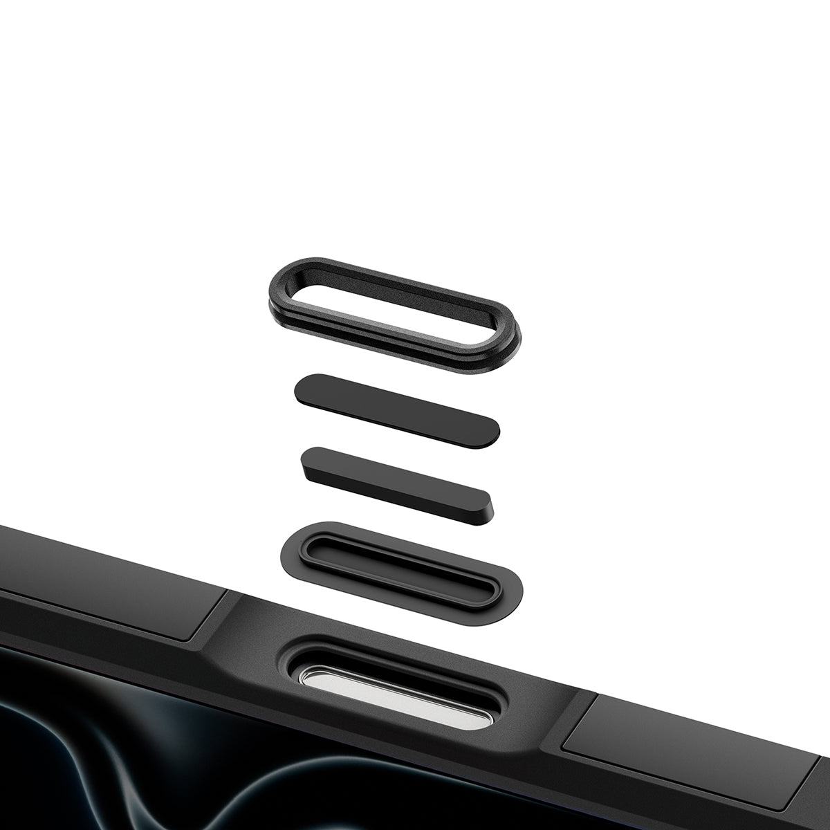 Spigen iPhone 18 Pro Tough Armor T (MagFit) - Black - case detail 14