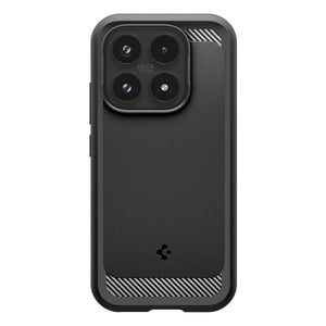 Front and rear views of Spigen Rugged Armor for Xiaomi 17