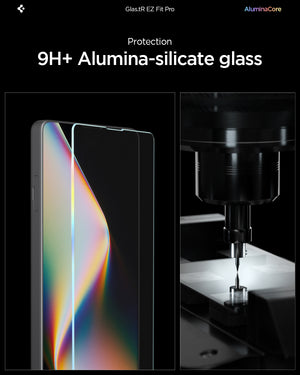 Xperia 10 GLAS.tR EZ Fit Pro 9H+ alumina-silicate glass panel