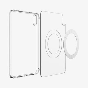 Spigen iPad Mini 7 / iPad Mini 6 Case – Ultra Hybrid MagFit – Clear White – detail image 7
