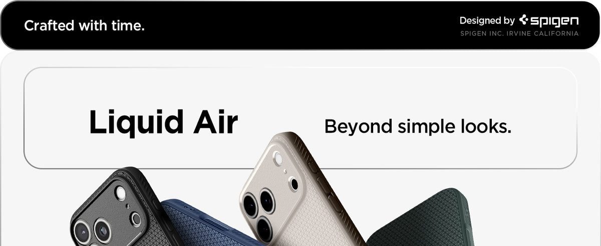Spigen iphone 18 pro phone case liquid air - Liquid Air color and design overview