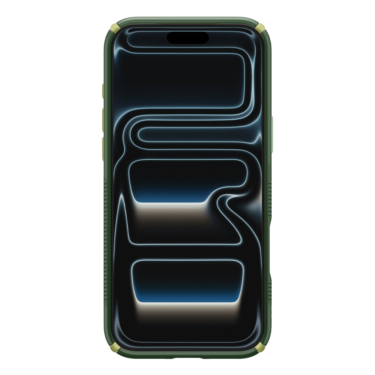 Spigen iPhone 18 Pro Nano Pop Hybrid (MagFit) - Avo Green - case detail 5