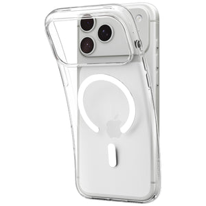 Spigen iPhone 18 Pro Liquid Crystal MagFit - Clear White - case detail 13